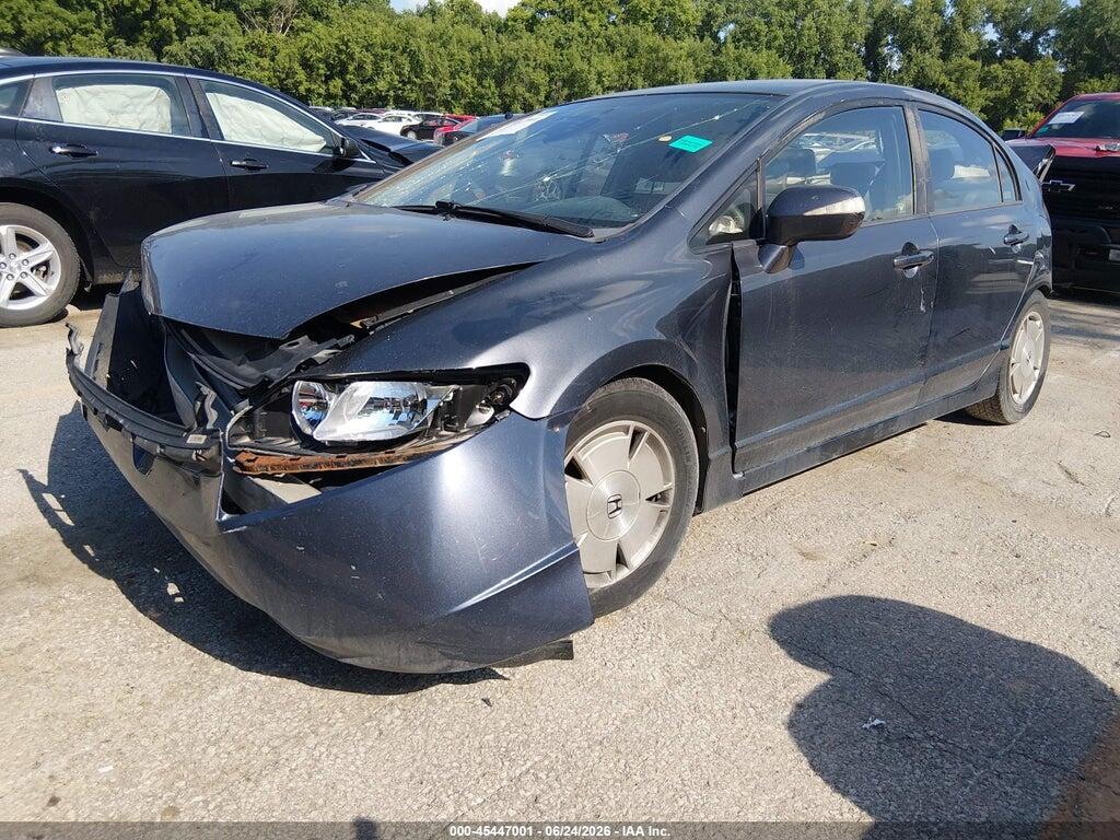 JHMFA36248S027895 2008 HONDA CIVIC HYBRID photo no. 2