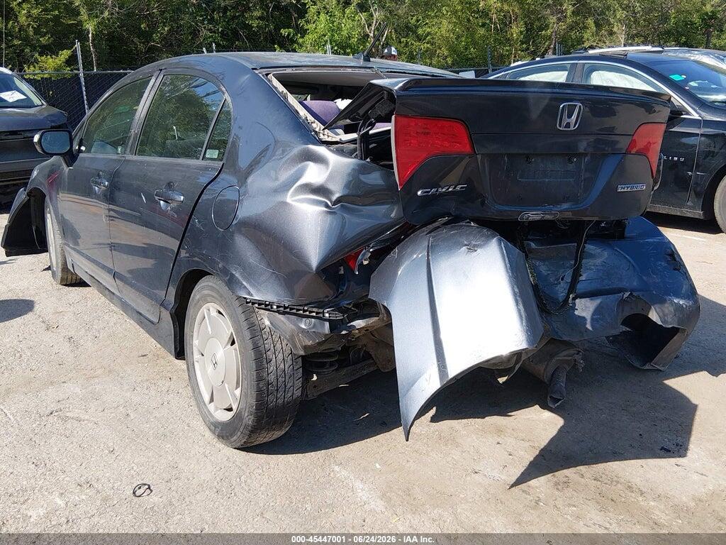 JHMFA36248S027895 2008 HONDA CIVIC HYBRID photo no. 3