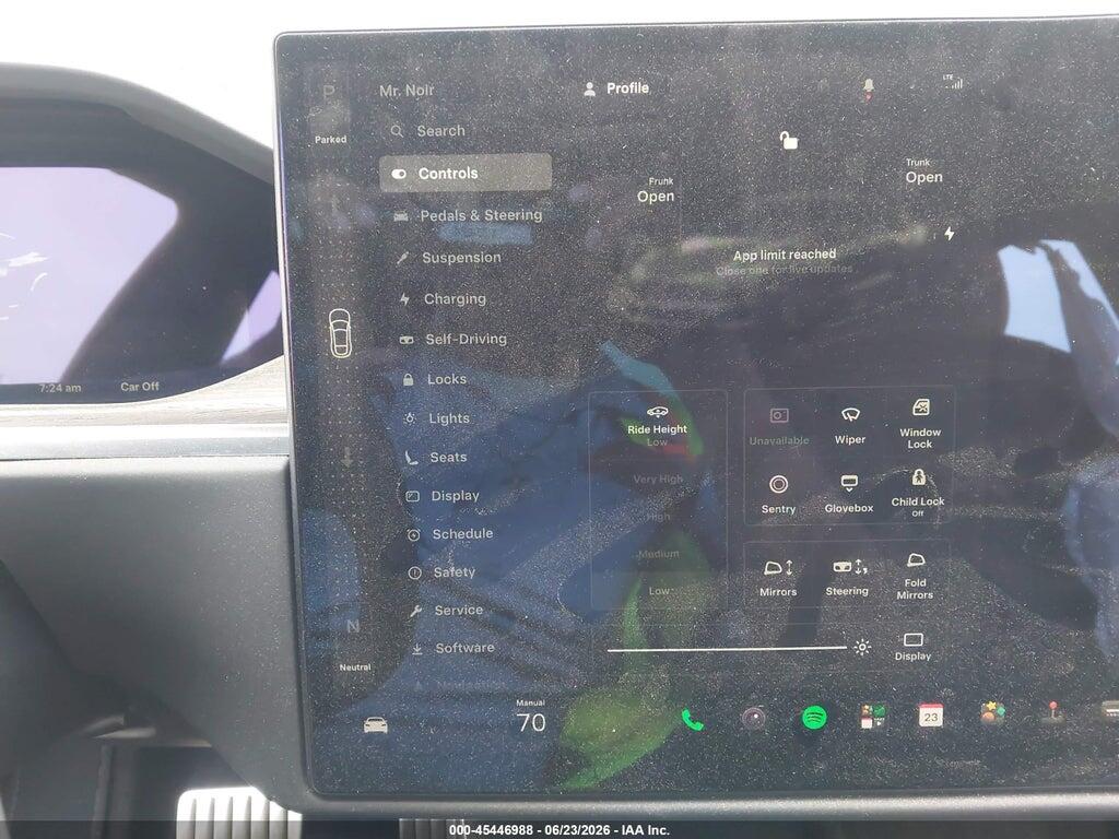 5YJSA1E51NF493115 2022 TESLA MODEL S photo no. 7