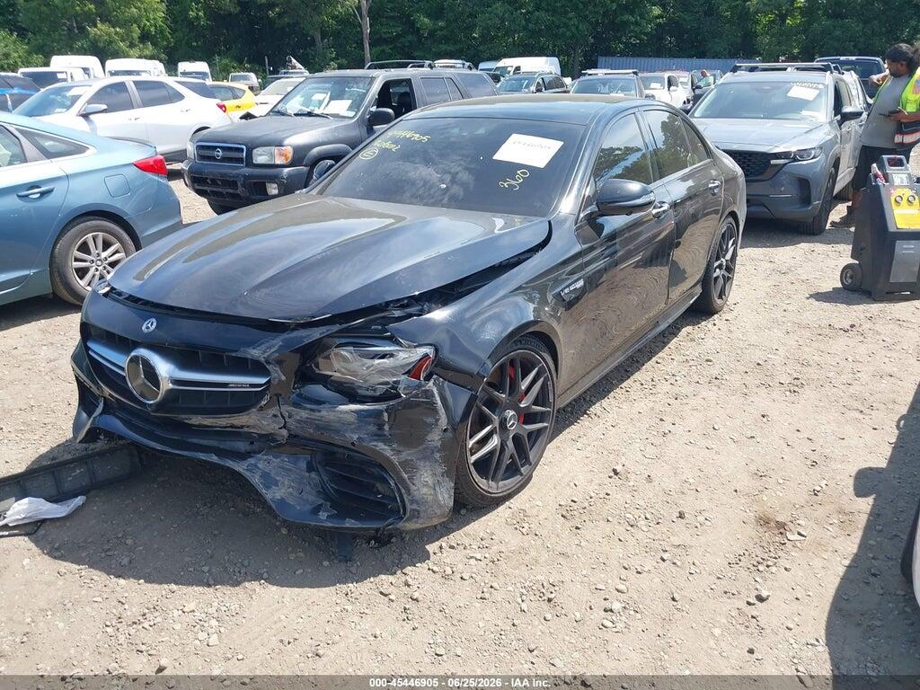 WDDZF8KB7LA746498 2020 MERCEDES-BENZ AMG E 63 photo no. 2