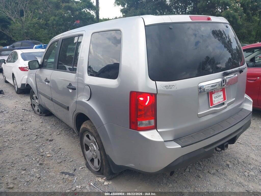 5FNYF3H20DB040742 2013 HONDA PILOT photo no. 3