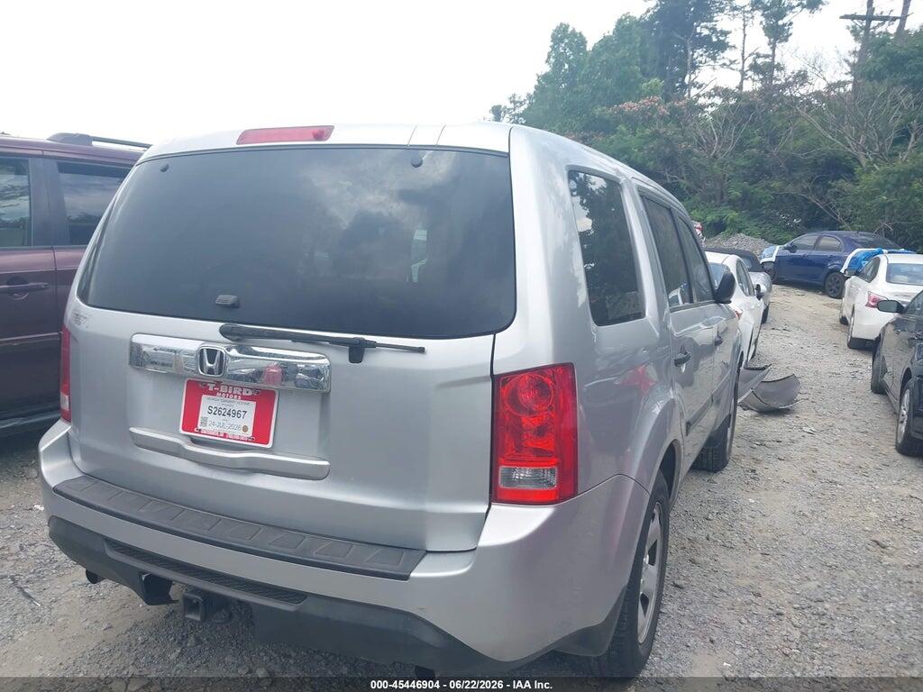 5FNYF3H20DB040742 2013 HONDA PILOT photo no. 4