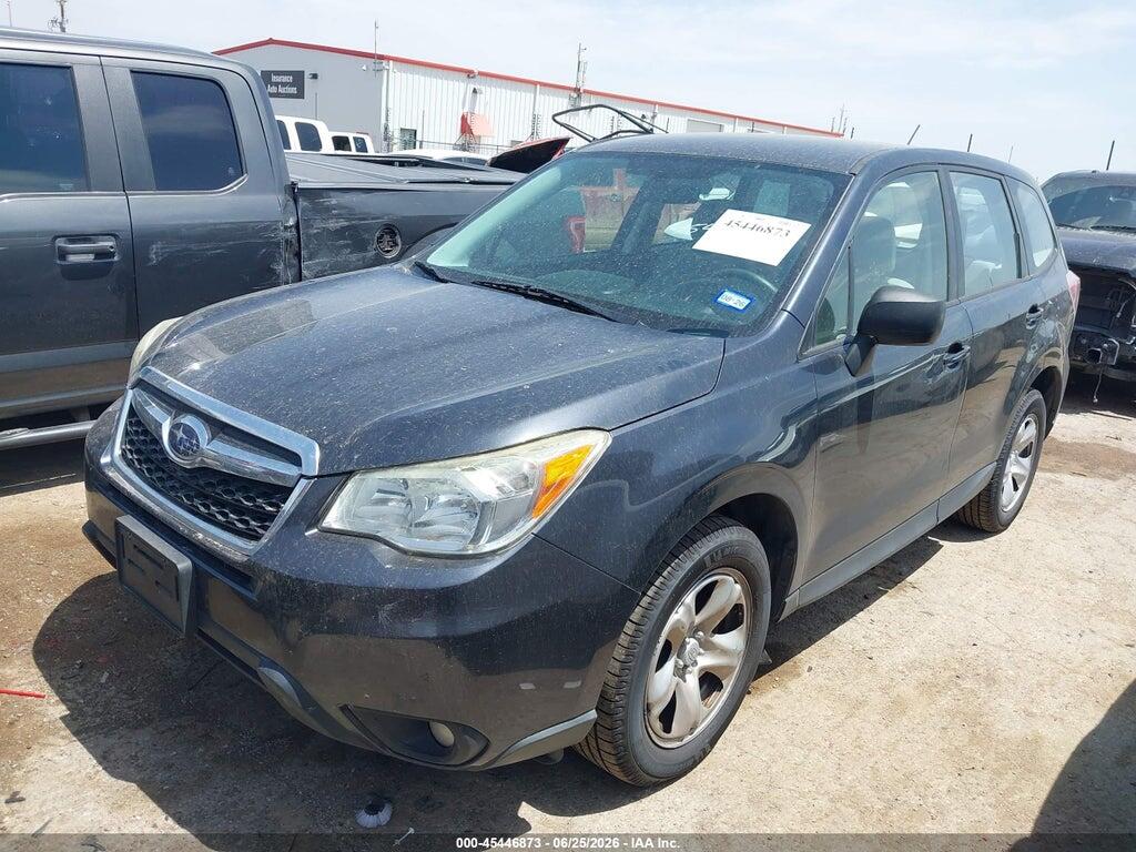 JF2SJAAC4EH450457 2014 SUBARU FORESTER photo no. 2