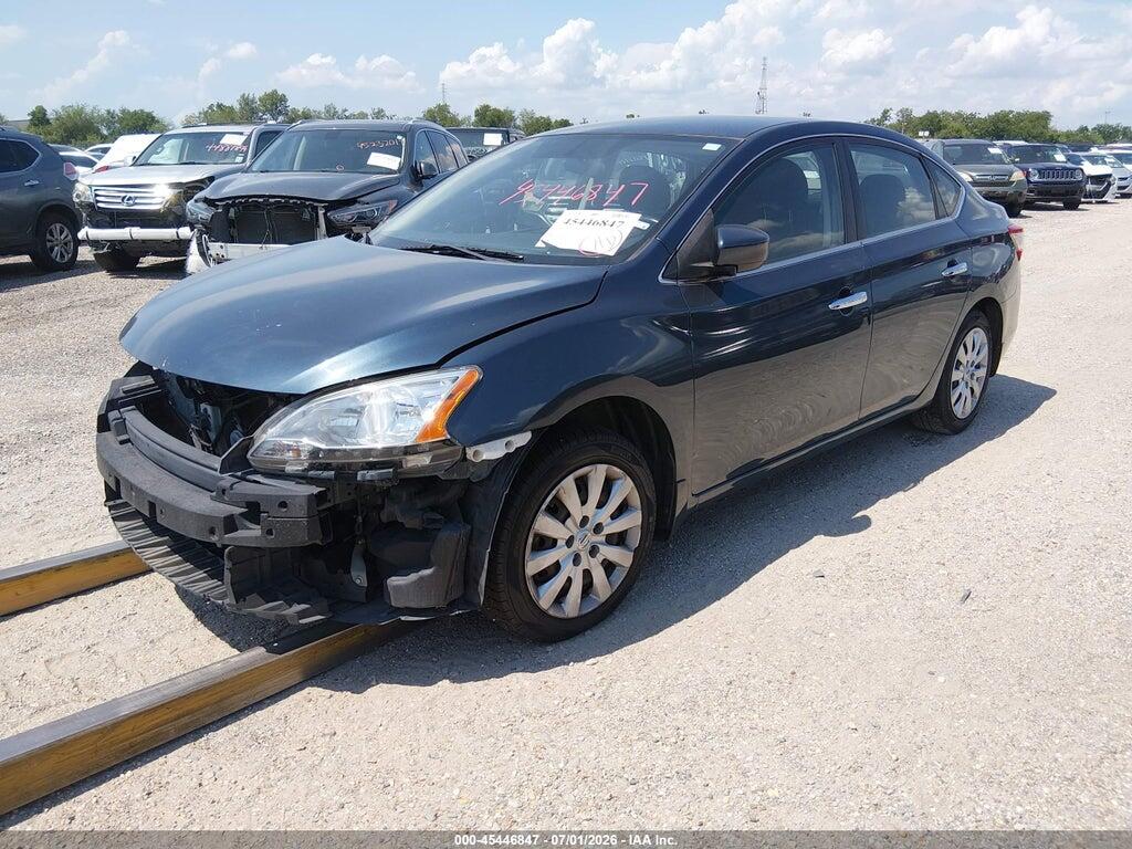 3N1AB7AP4FL695410 2015 NISSAN SENTRA photo no. 2