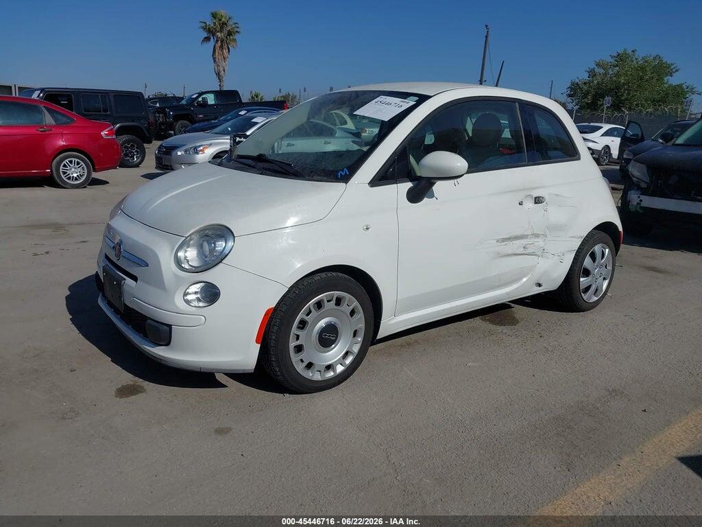 3C3CFFAR1FT545328 2015 FIAT 500 photo no. 2