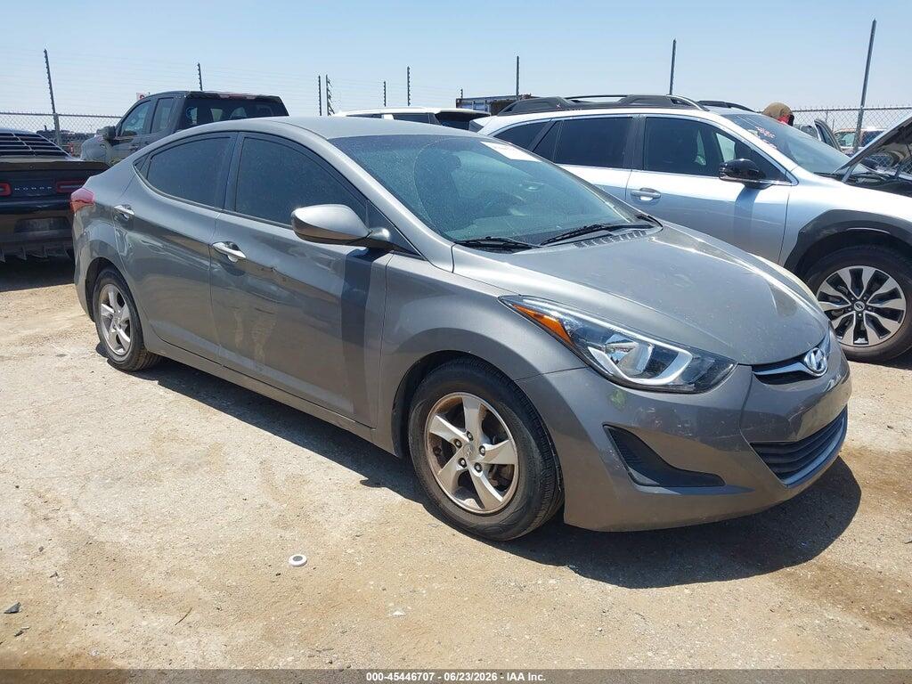 5NPDH4AE0EH525680 2014 HYUNDAI ELANTRA photo no. 1