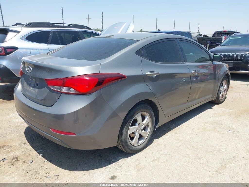 5NPDH4AE0EH525680 2014 HYUNDAI ELANTRA photo no. 4