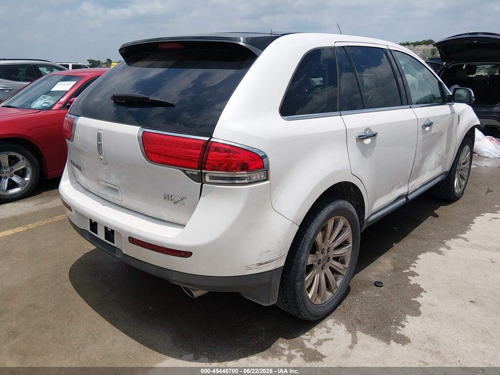 2LMDJ6JK3DBL43553 2013 LINCOLN MKX photo no. 4
