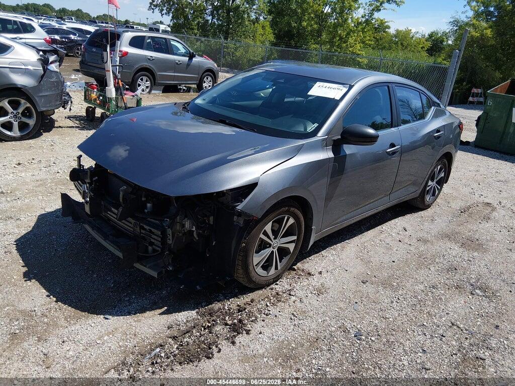 3N1AB8CV7LY303262 2020 NISSAN SENTRA photo no. 2