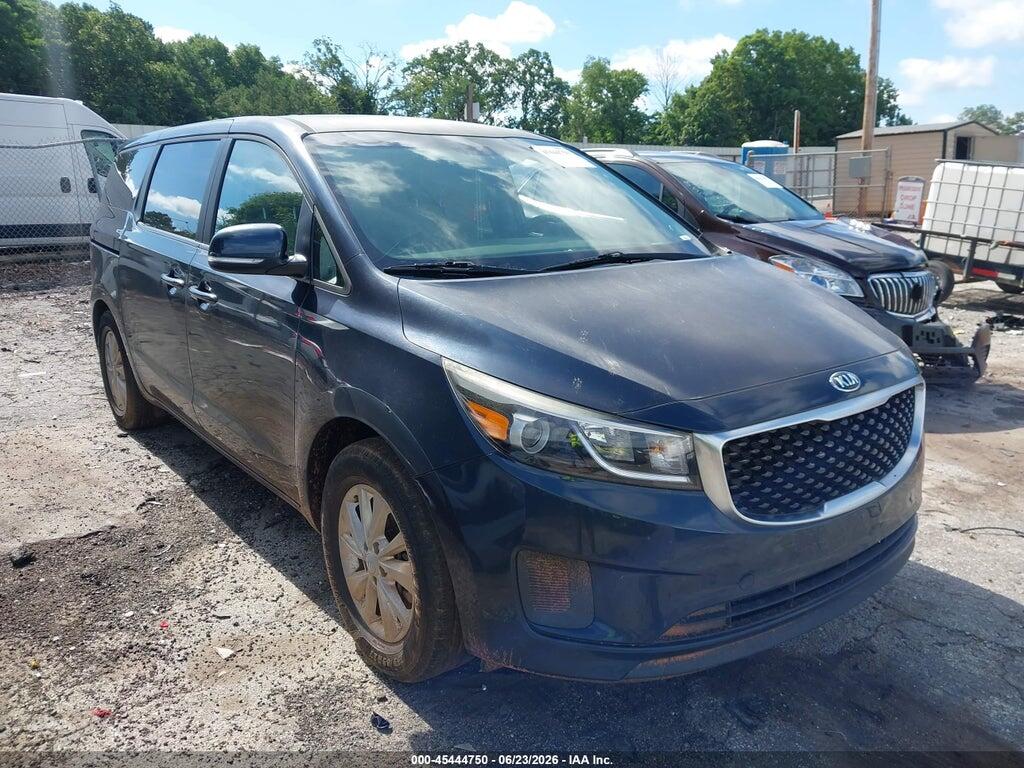 KNDMB5C13H6231884 2017 KIA SEDONA photo no. 1