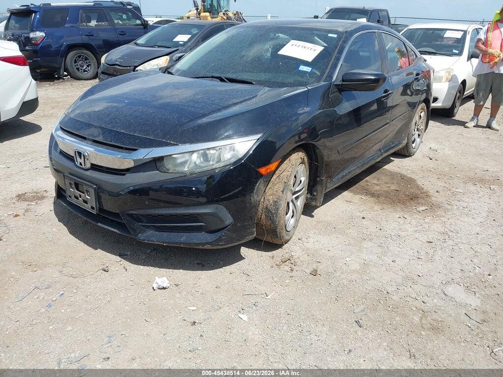 19XFC2F5XGE096835 2016 HONDA CIVIC photo no. 2