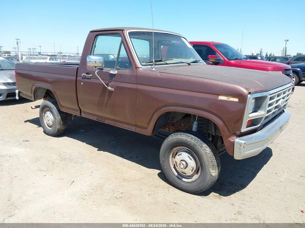 1FTEF14N5GPB68749 1986 FORD F150 photo no. 1