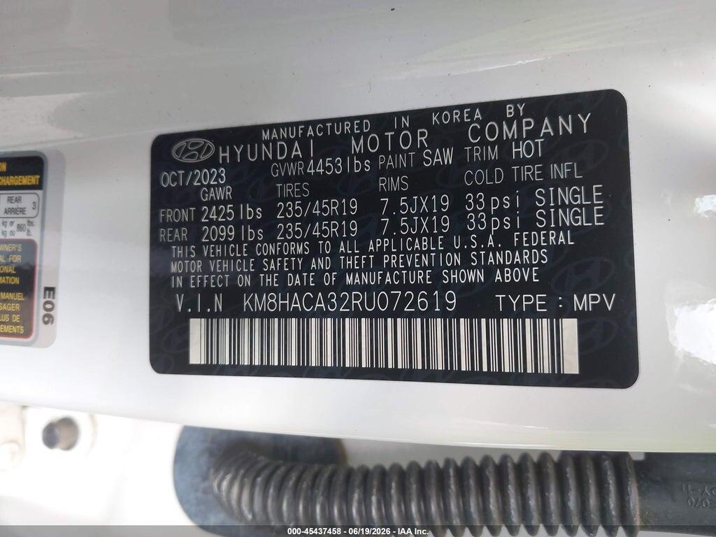 KM8HACA32RU072619 2024 HYUNDAI KONA photo no. 9
