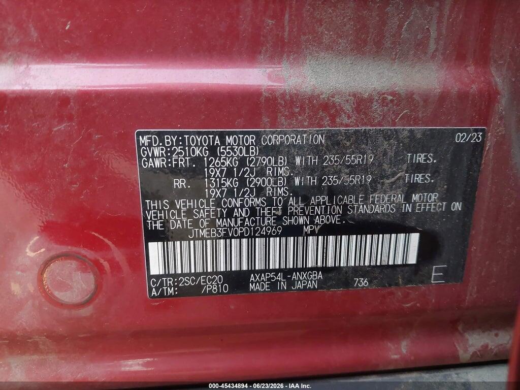 JTMEB3FV0PD124969 2023 TOYOTA RAV4 PRIME photo no. 9