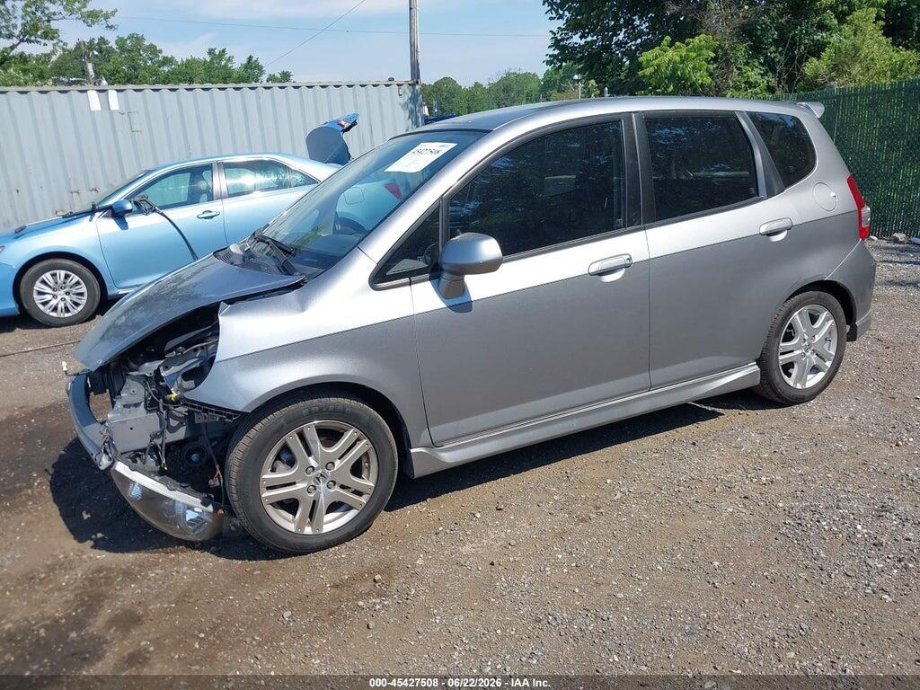 JHMGD37628S012227 2008 HONDA FIT photo no. 2