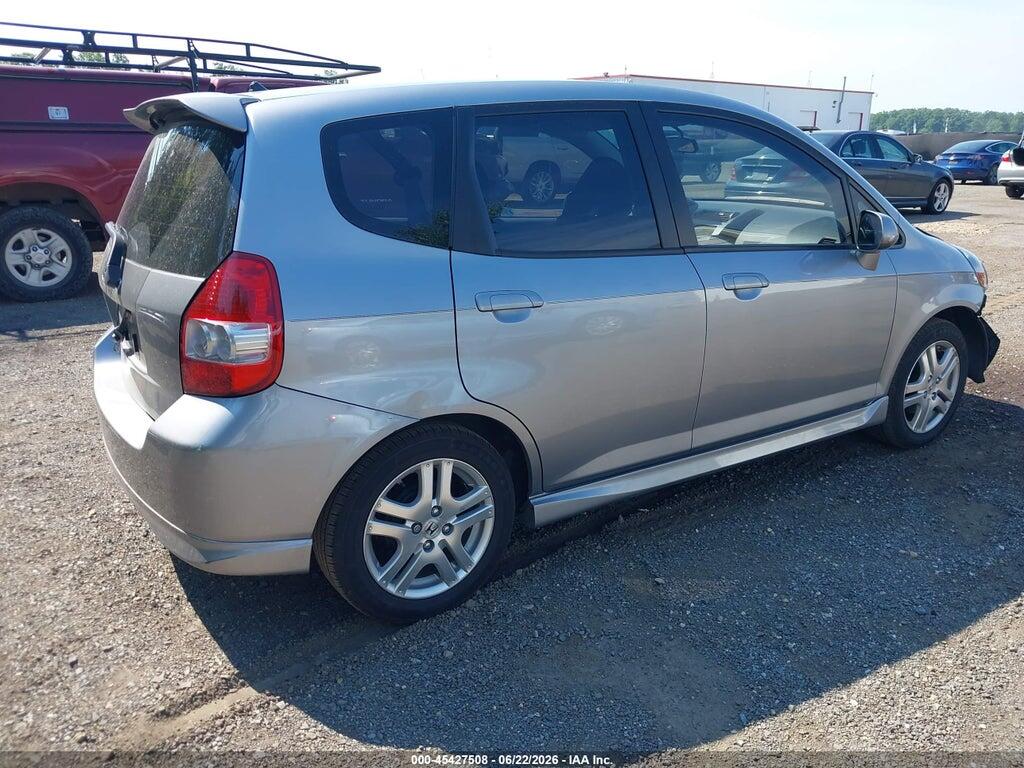 JHMGD37628S012227 2008 HONDA FIT photo no. 4