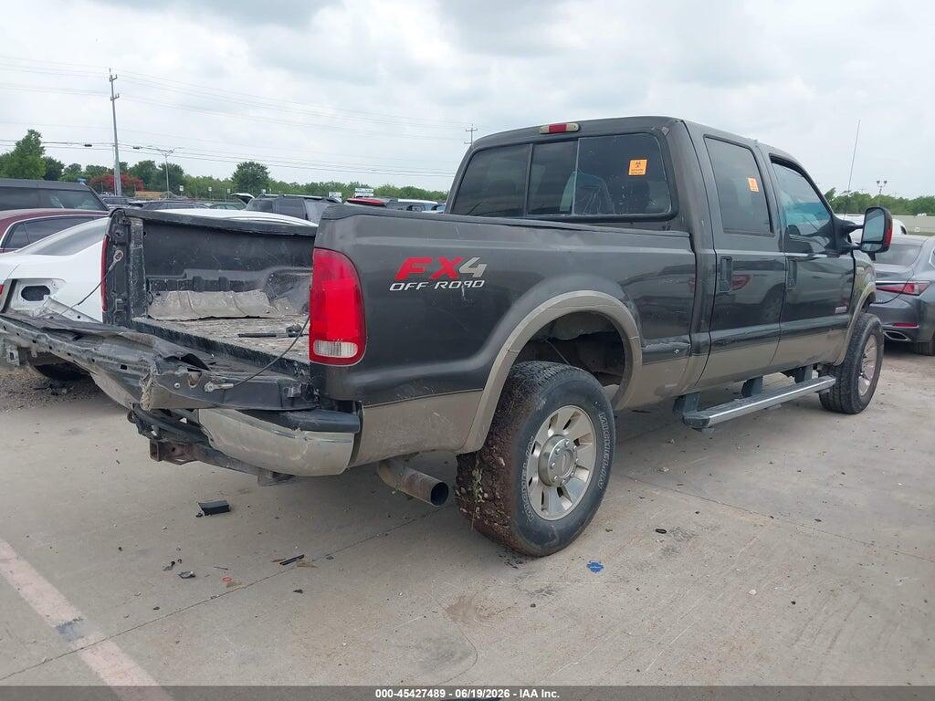 1FTSW21P75EB11993 2005 FORD F-250 photo no. 4
