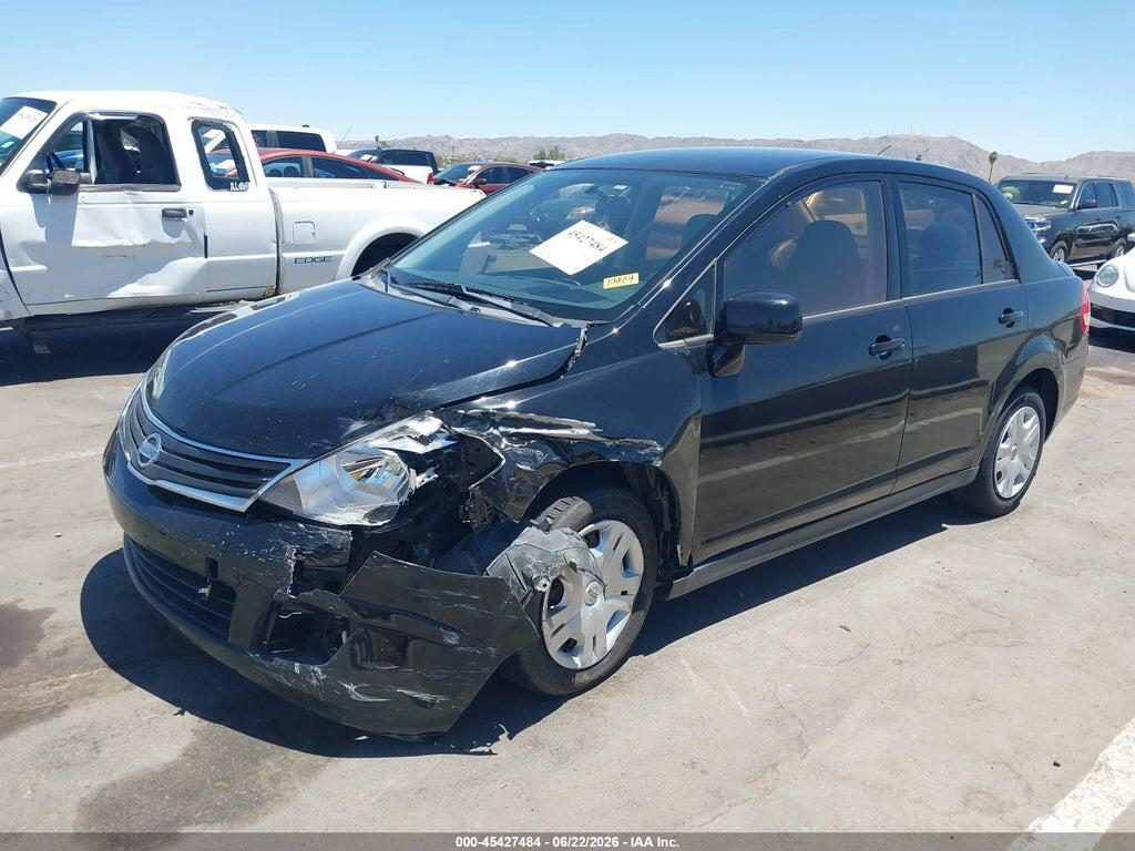 3N1BC1APXAL422589 2010 NISSAN VERSA photo no. 2