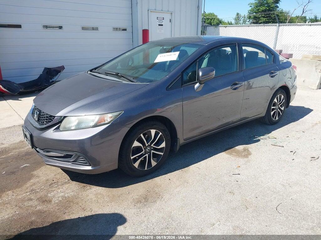 19XFB2F89FE003282 2015 HONDA CIVIC photo no. 2
