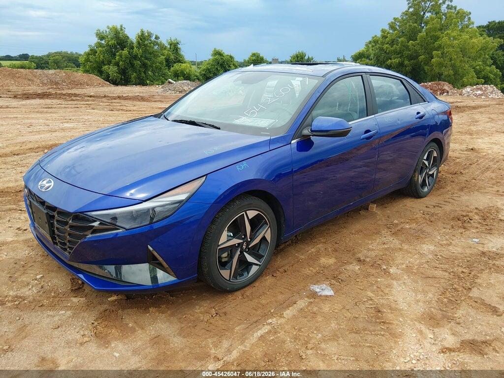 KMHLN4AJ1PU072563 2023 HYUNDAI ELANTRA HYBRID photo no. 2