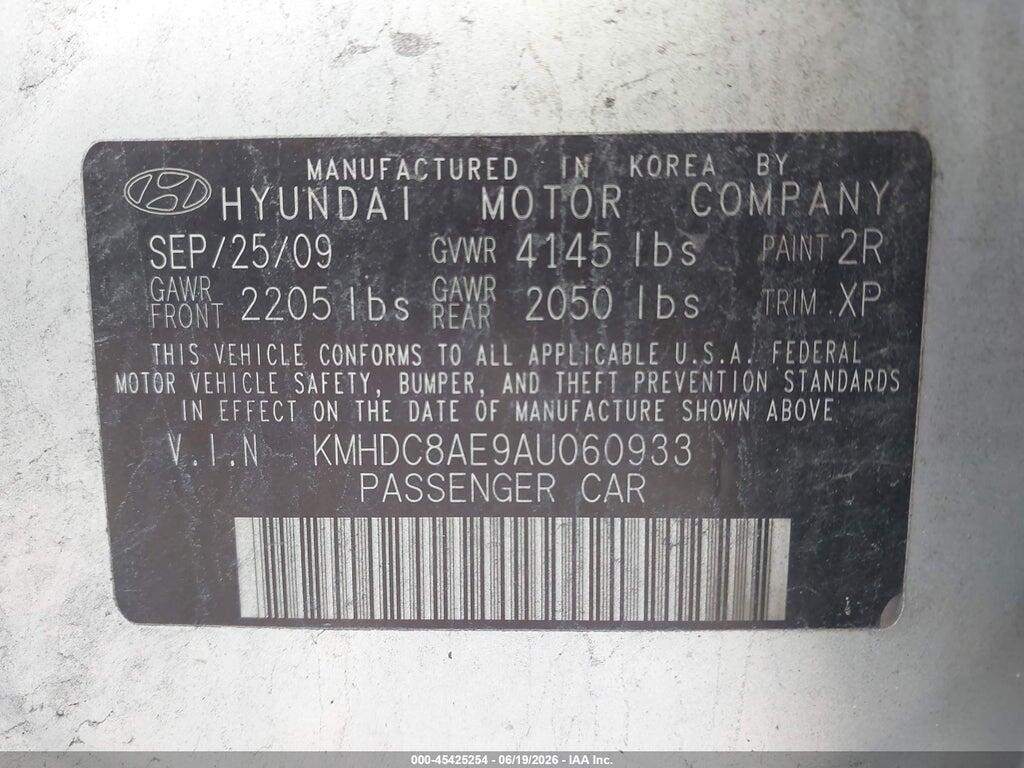 KMHDC8AE9AU060933 2010 HYUNDAI ELANTRA TOURING photo no. 9
