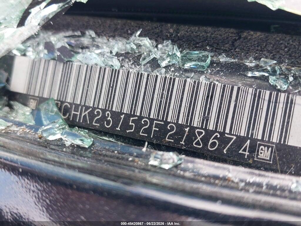 1GCHK23152F218674 2002 CHEVROLET SILVERADO 2500HD photo no. 9