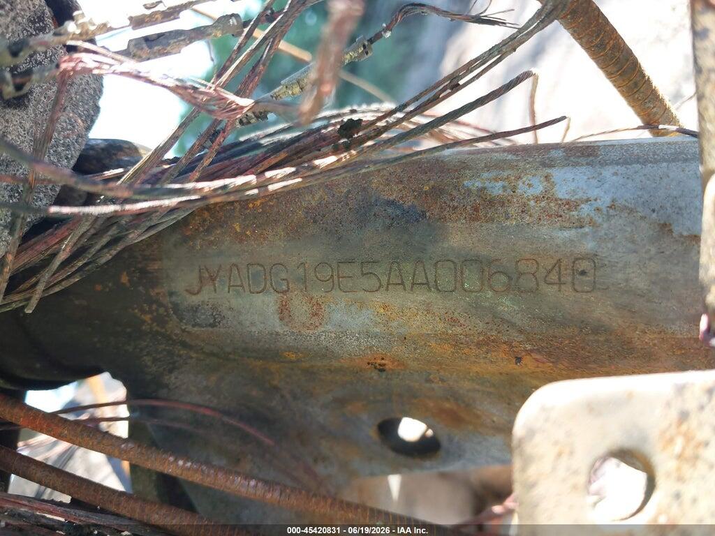 JYADG19E5AA006840 2010 YAMAHA XT250 photo no. 10