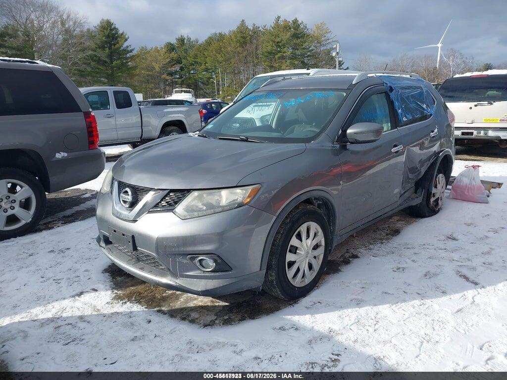 KNMAT2MV6GP647033 2016 NISSAN ROGUE photo no. 2