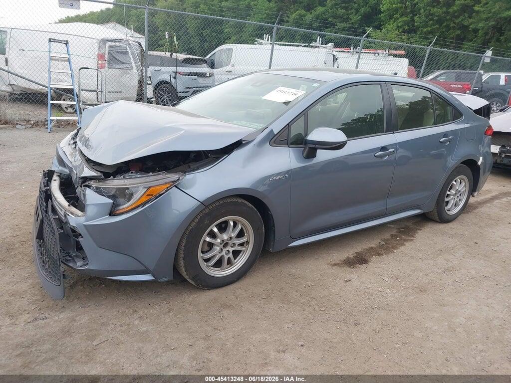 JTDEAMDE8MJ013661 2021 TOYOTA COROLLA photo no. 2
