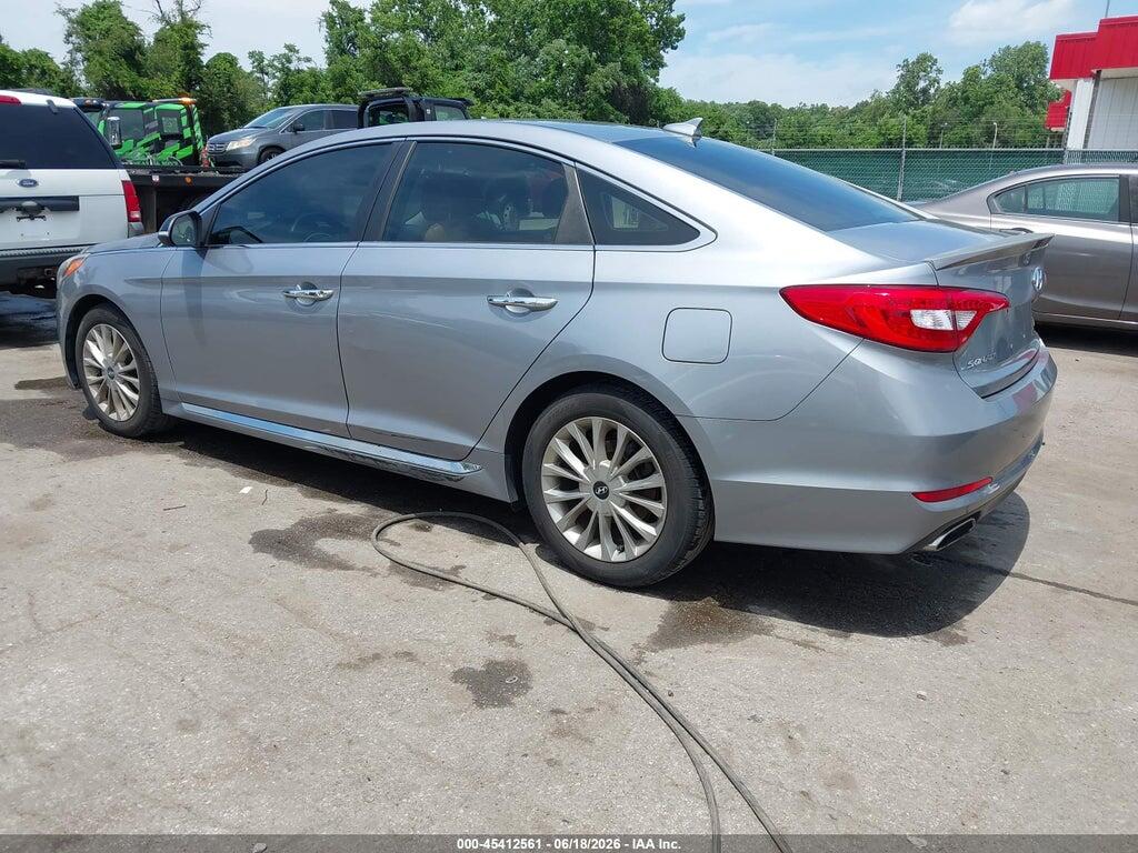 5NPE34AF2FH037599 2015 HYUNDAI SONATA photo no. 3