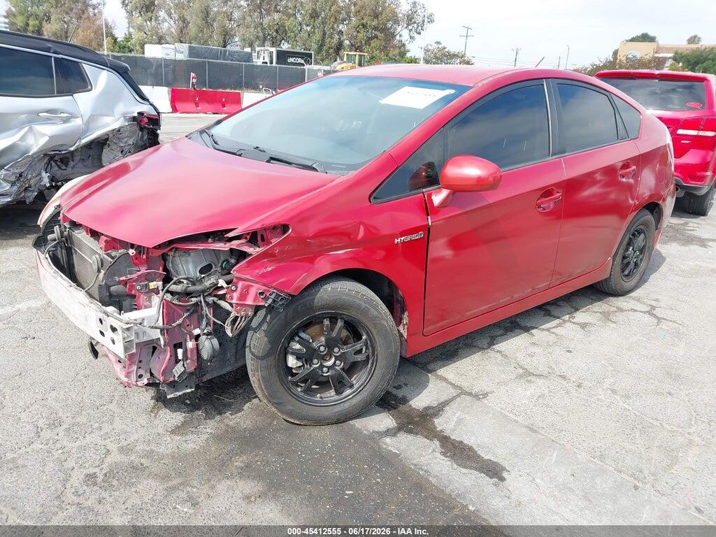 JTDKN3DU3C5429410 2012 TOYOTA PRIUS photo no. 2