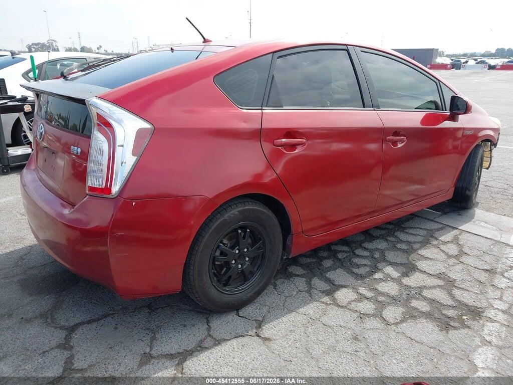 JTDKN3DU3C5429410 2012 TOYOTA PRIUS photo no. 4