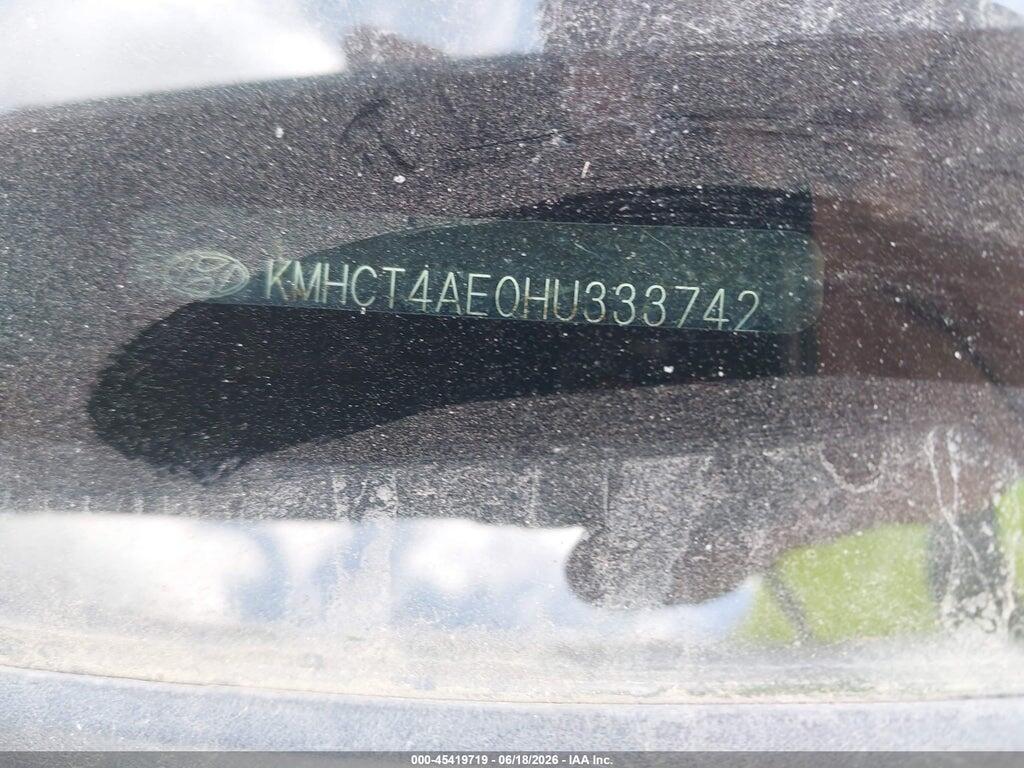 KMHCT4AE0HU333742 2017 HYUNDAI ACCENT photo no. 9