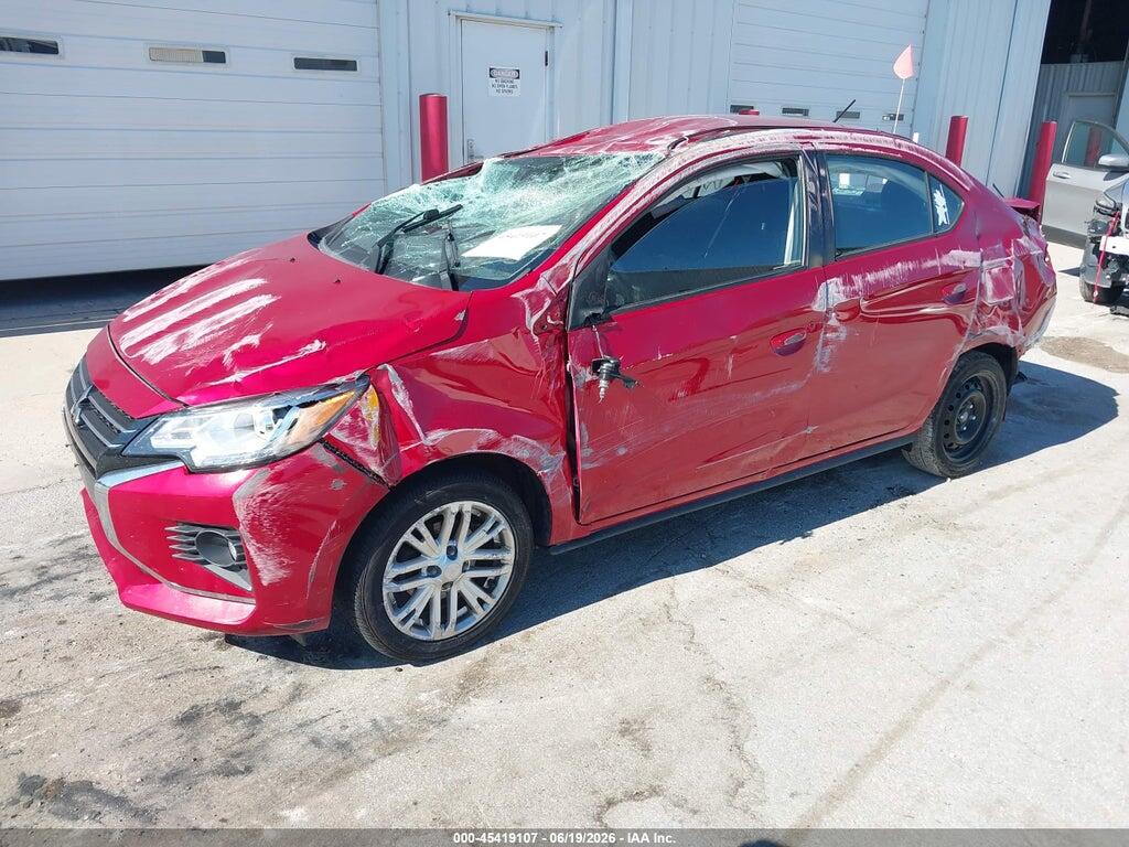 ML32FVFJ8NHF07120 2022 MITSUBISHI MIRAGE G4 photo no. 2
