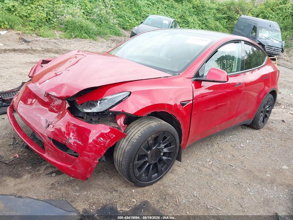 7SAYGDEE3PF766457 2023 TESLA MODEL Y photo no. 2