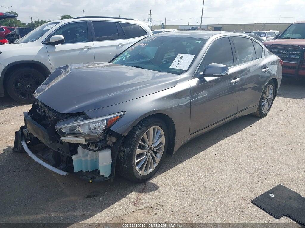 JN1EV7BP7MM701078 2021 INFINITI Q50 photo no. 2