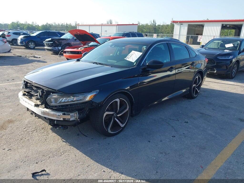 1HGCV2F30JA010746 2018 HONDA ACCORD photo no. 2