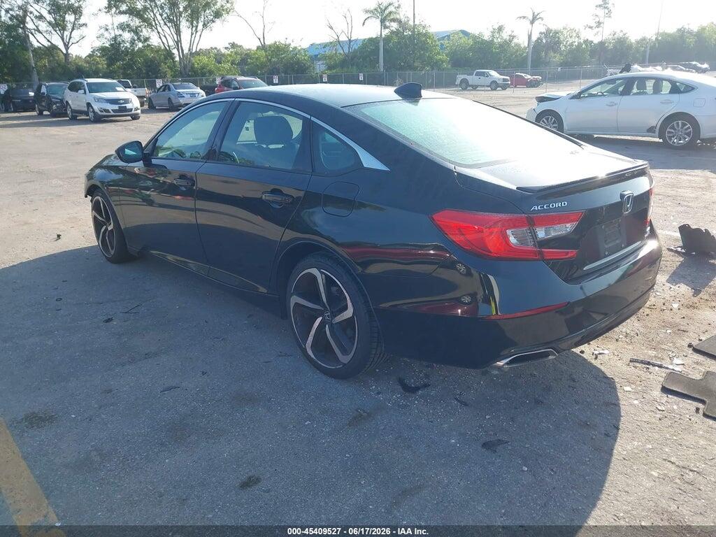 1HGCV2F30JA010746 2018 HONDA ACCORD photo no. 3