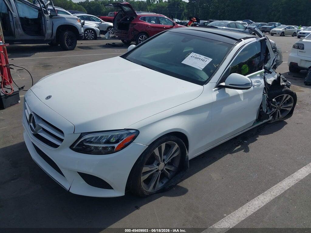 55SWF8EB3KU289556 2019 MERCEDES-BENZ C 300 photo no. 2