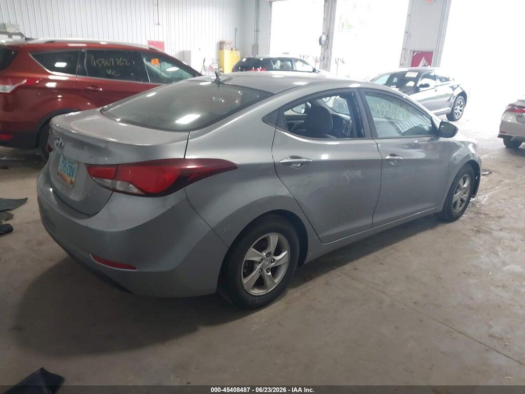 KMHDH4AE7FU458482 2015 HYUNDAI ELANTRA photo no. 4