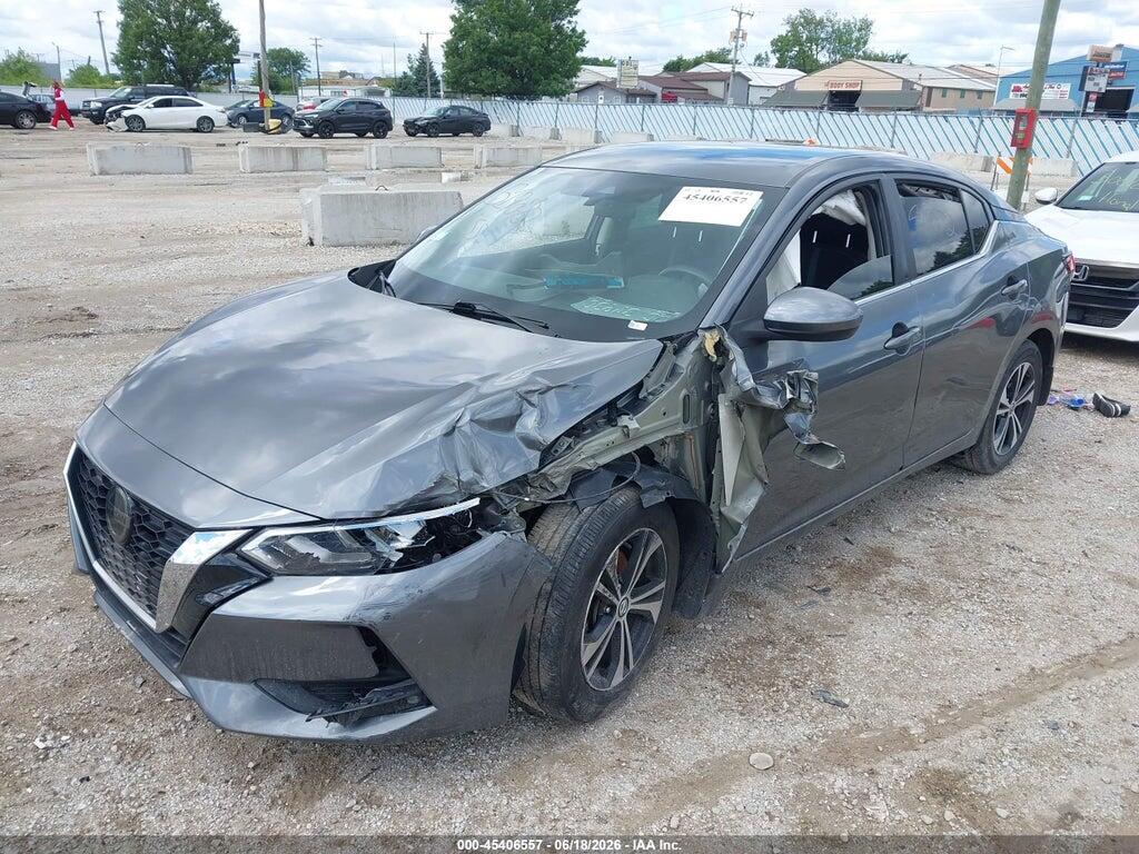 3N1AB8CV2MY227550 2021 NISSAN SENTRA photo no. 2