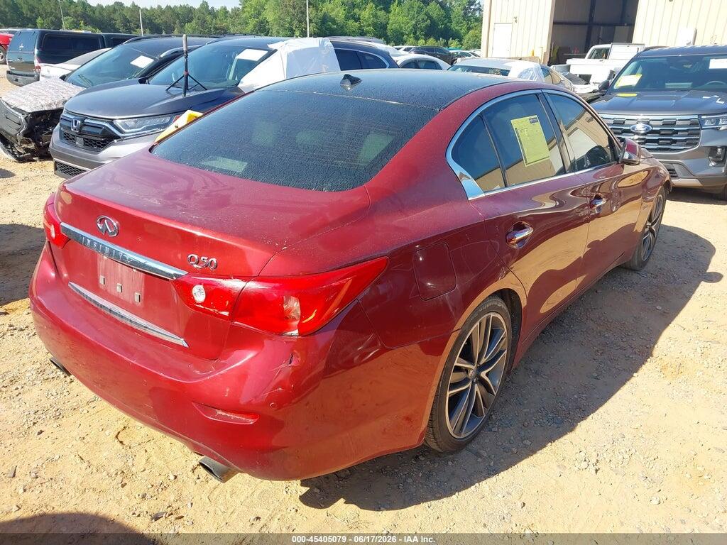 JN1EV7AP7GM302127 2016 INFINITI Q50 photo no. 4