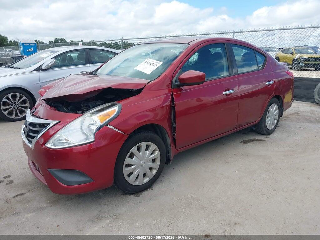 3N1CN7AP2GL873994 2016 NISSAN VERSA photo no. 2