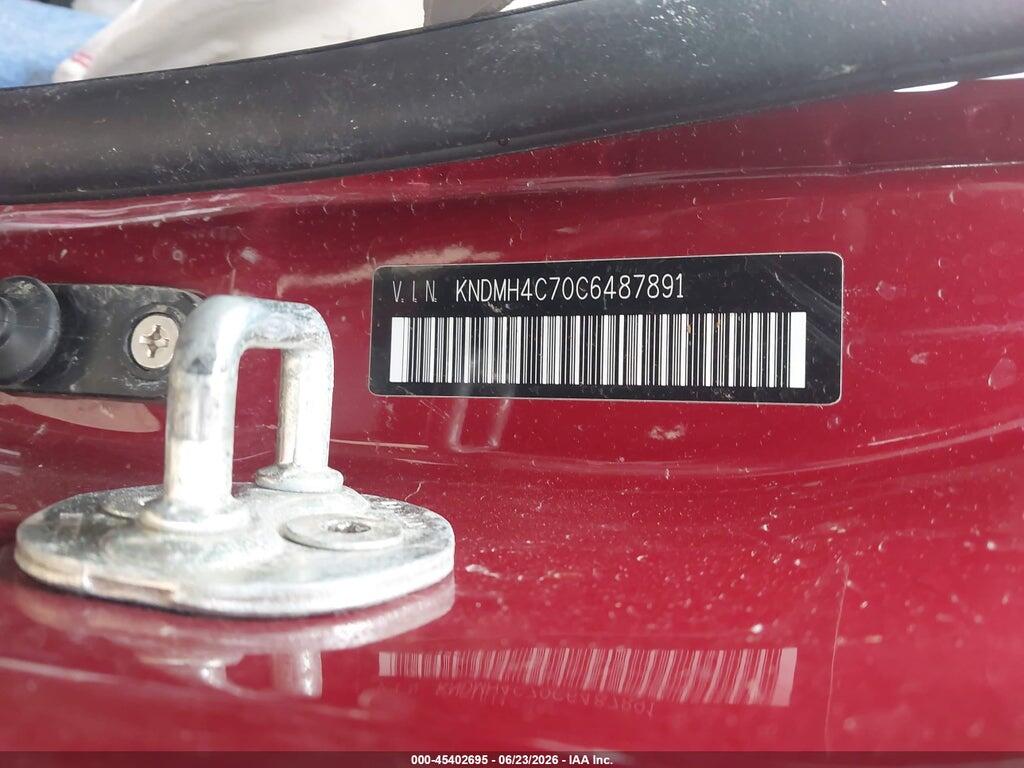 KNDMH4C70C6487891 2012 KIA SEDONA photo no. 9