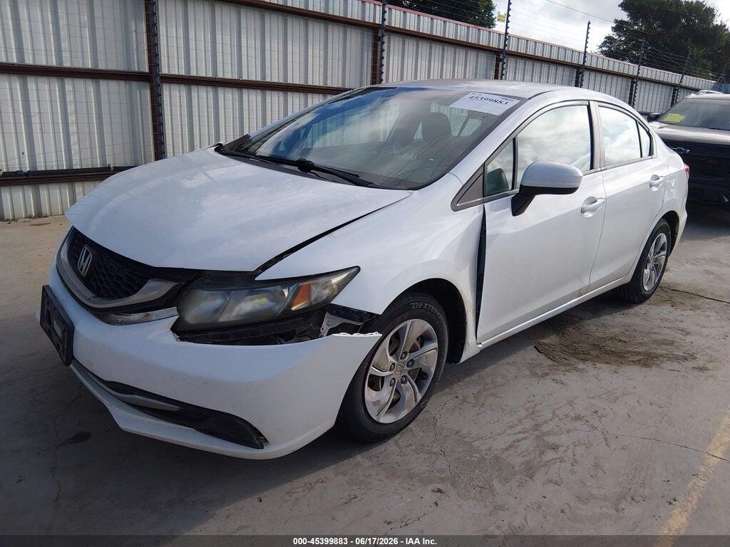 19XFB2F5XFE035468 2015 HONDA CIVIC photo no. 2