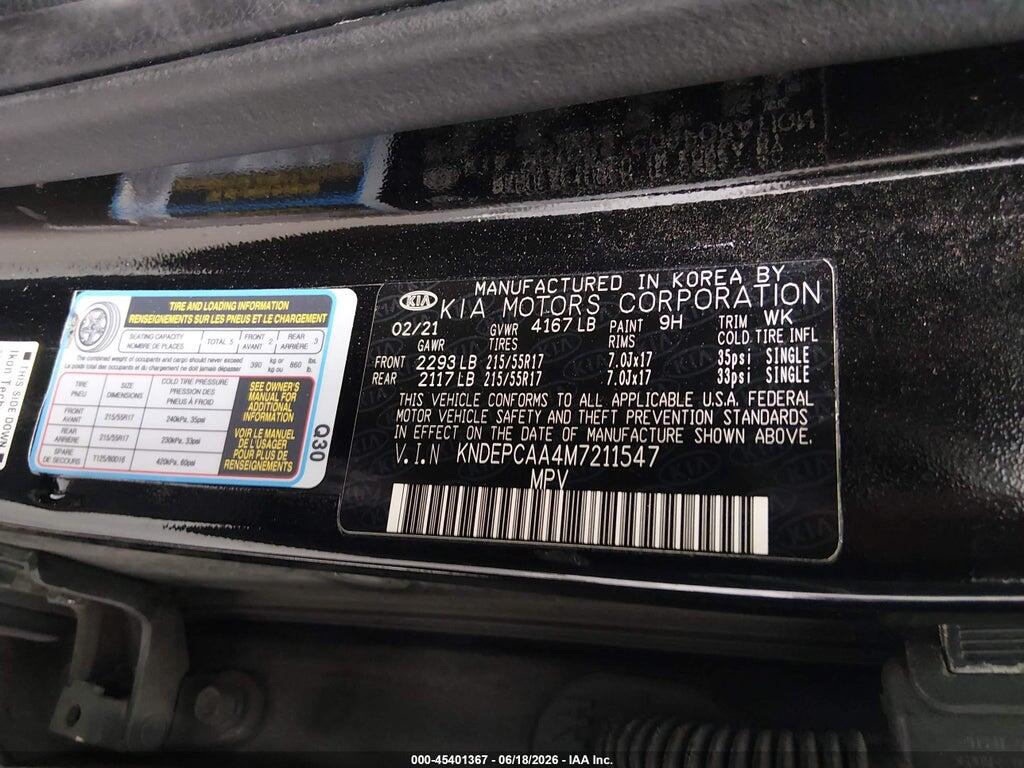 KNDEPCAA4M7211547 2021 KIA SELTOS photo no. 9