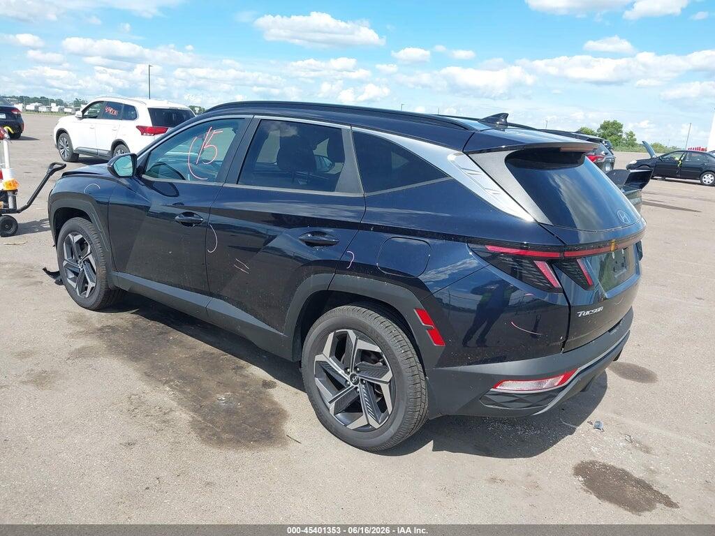 KM8JFCA13NU044453 2022 HYUNDAI TUCSON HYBRID photo no. 3