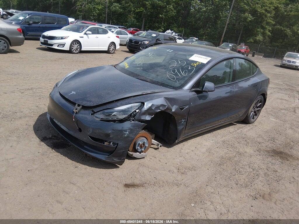 5YJ3E1EB1PF634735 2023 TESLA MODEL 3 photo no. 2