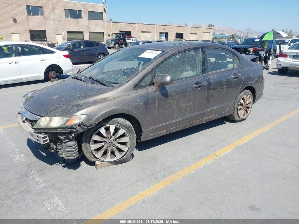2HGFA1F85AH507713 2010 HONDA CIVIC photo no. 2