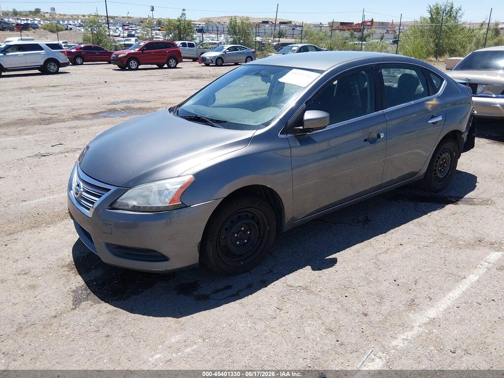 3N1AB7AP5FL691091 2015 NISSAN SENTRA photo no. 2
